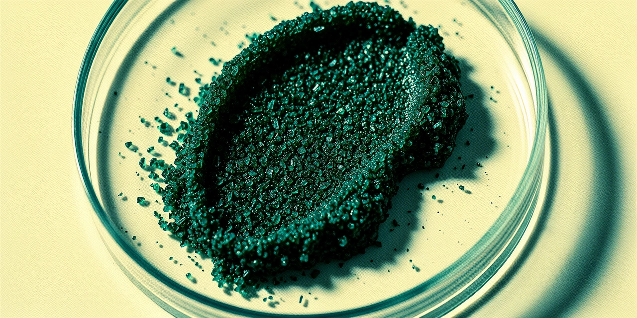 Textural consistency of organic ointment